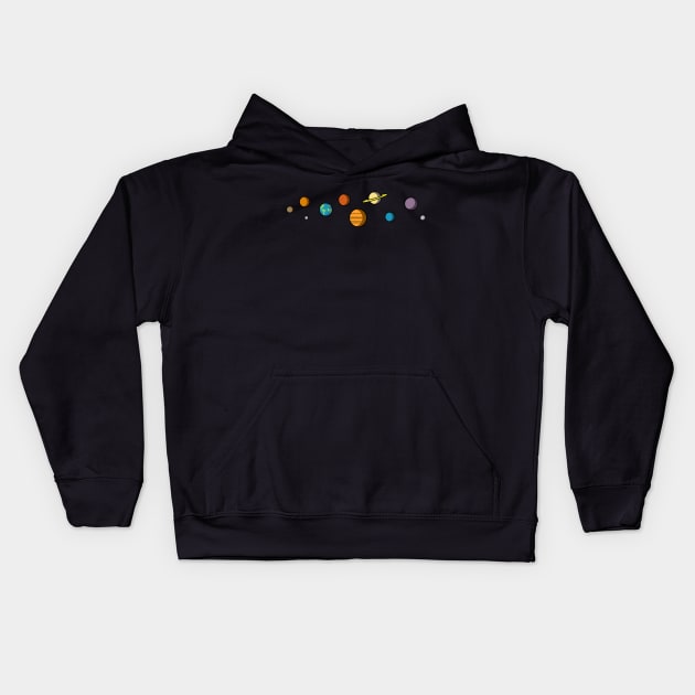 Solar System Kids Hoodie by ShayliKipnis